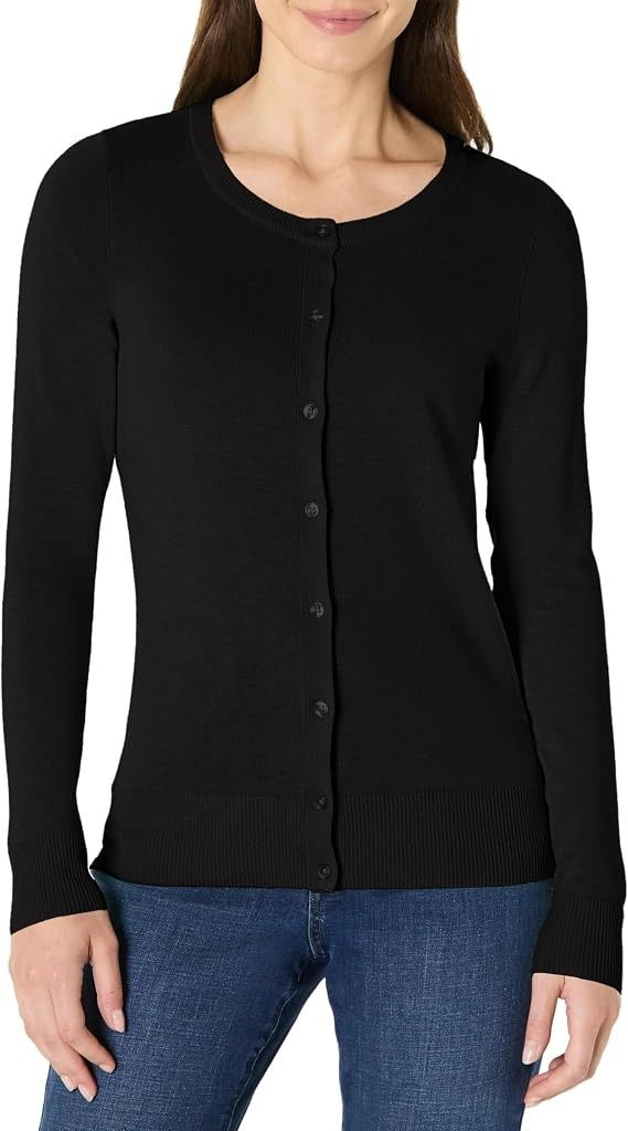 Black Cardigan Sweater image 5